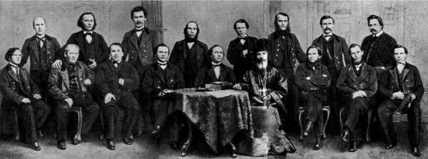 И Н Ульянов среди членов педагогического совета нижегородской гимназии - фото 10