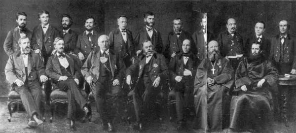 И Н Ульянов среди преподавателей гимназии Симбирск 1874 г И Н Ульянов - фото 24