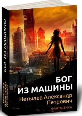 Александр Нетылев Бог из машины обложка книги