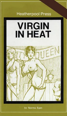 Norma Egan Virgin in heat обложка книги