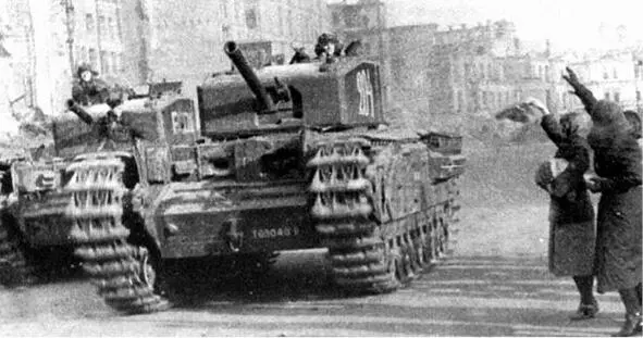 Танки Черчилль III британського виробництва з 48го полку важких танків - фото 55