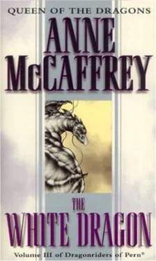 Anne McCaffrey The White Dragon обложка книги