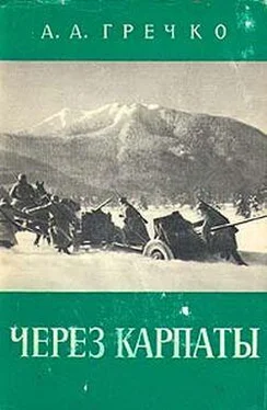 Андрей Гречко Через Карпаты обложка книги