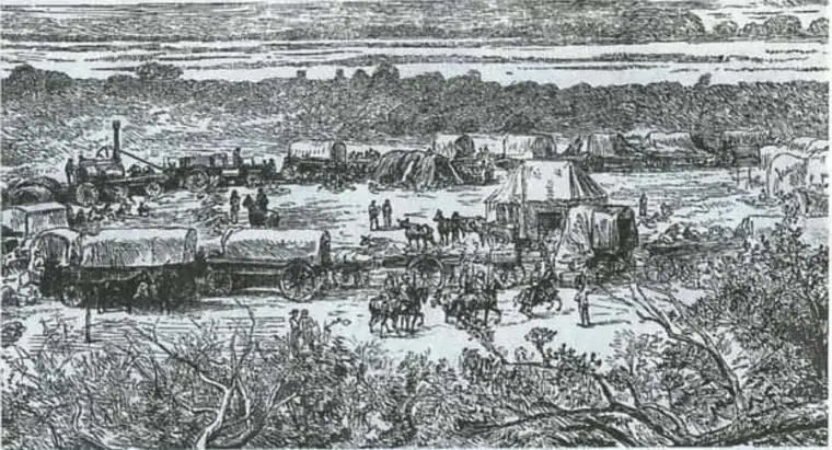 Остановка в пути Оборона Солсбери в 1896 г Лагерь во время во - фото 13