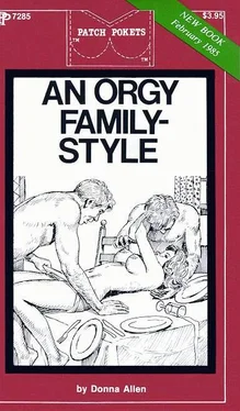 Donna Allen An orgy family-style обложка книги