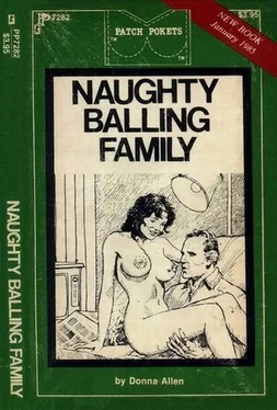 Donna Allen Naughty balling family обложка книги