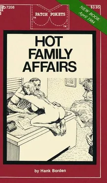 Hank Borden Hot family affairs обложка книги