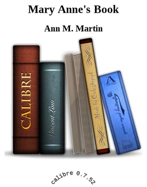 Ann Martin Mary Anne's Book обложка книги
