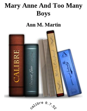 Ann Martin Mary Anne And Too Many Boys обложка книги