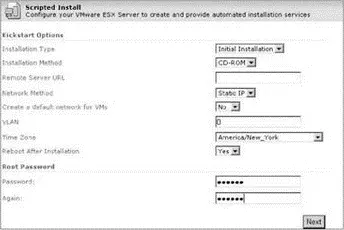 Figure 225The Scripted Installer wizard defines the installation type and - фото 36