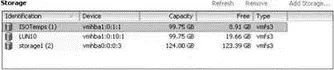 Figure 416An ESX Server host with a local datastore named storage1 2 and two - фото 109