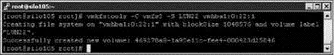 Figure 442After the LUN is configured use vmkfstools to create the VMFS - фото 137