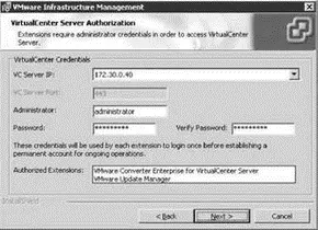 Figure 523New extensions available in VirtualCenter 25 allow for VMware - фото 168