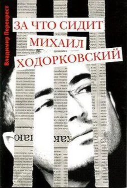 Владимир Перекрест За что сидит Михаил Ходорковский обложка книги