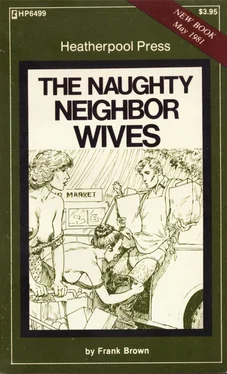 Frank Brown The naughty neighbor wives обложка книги