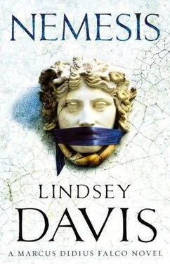 Lindsey Davis Nemesis обложка книги