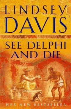 Lindsey Davis See Delphi And Die обложка книги