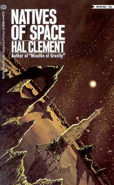 Hal Clement Natives of Space обложка книги