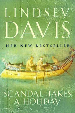 Lindsey Davis Scandal Takes a Holiday обложка книги