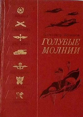 Александр Кулешов Голубые молнии обложка книги