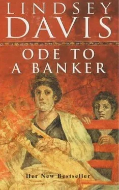 Lindsey Davis Ode to a Banker обложка книги