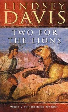 Lindsey Davis Two For The Lions обложка книги