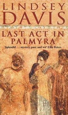Lindsey Davis Last Act In Palmyra обложка книги