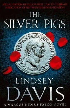 Lindsey Davis The Silver Pigs обложка книги