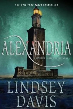 Lindsey Davis Alexandria обложка книги