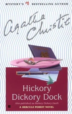 Agatha Christie Hickory Dickory Dock обложка книги