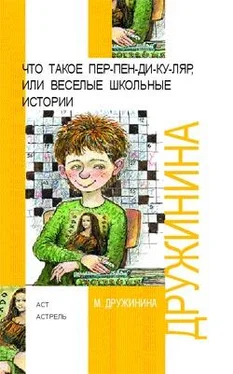 Марина Дружинина Что такое пер-пен-ди-ку-ляр, или Веселые школьные истории