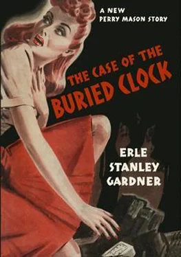 Эрл Гарднер The Case of the Buried Clock обложка книги