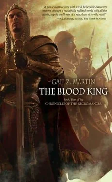 Gail Martin The blood king обложка книги