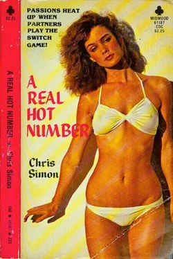 Chris Simon A real hot number обложка книги