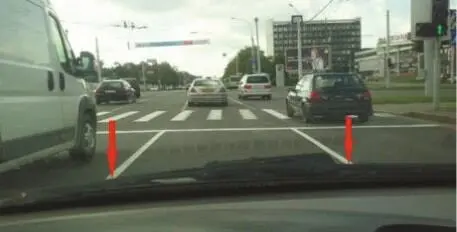 Фото 13 Для большей надежности можно нанести на дворники метки яркой - фото 12