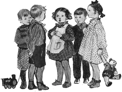 Девочка девочка как тебя зовут спросил её один мальчик А тебя как - фото 1