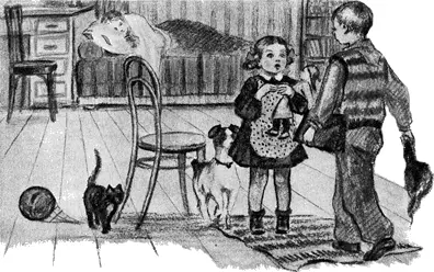 Тогда Коля подошёл на цыпочках к дивану посмотрел на маму и сказал Маша - фото 4