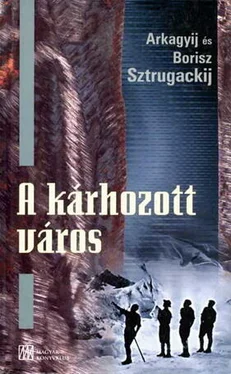 Arkadij Strugackij A kárhozott város обложка книги