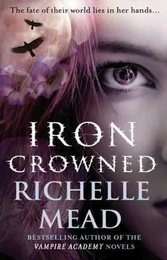 Richelle Mead Iron Crowned обложка книги