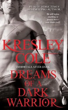 Kresley Cole Dreams of a Dark Warrior обложка книги