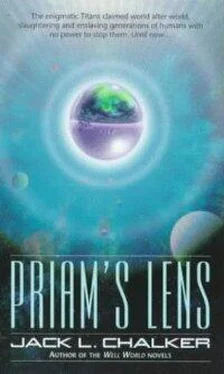 Jack Chalker Priam's Lens обложка книги