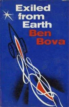 Ben Bova Exiled from Earth обложка книги