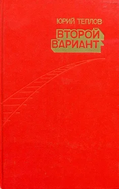 Юрий Теплов Второй вариант обложка книги