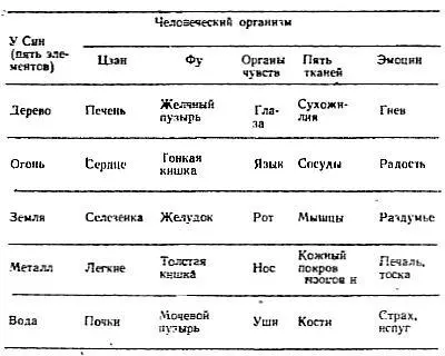 Таблица 14Классификация аналогий макрокосмоса и микрокосмоса по концепции У - фото 22