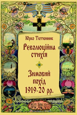 Юрко Тютюнник Революційна стихія. Зимовий похід 1919-20 pp. Спомини обложка книги