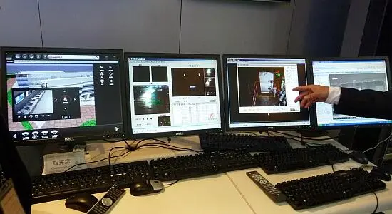 Система видеонаблюдения В демонстрационном зале нам рассказывают о проекте по - фото 14