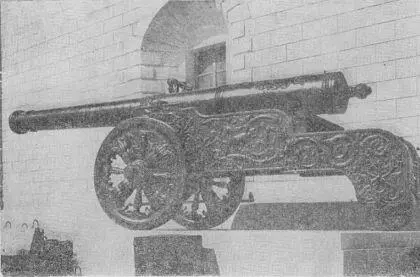 Пушка Единорог Мастер Мартьян Осипов 1670 г На правой стороне ствола - фото 9