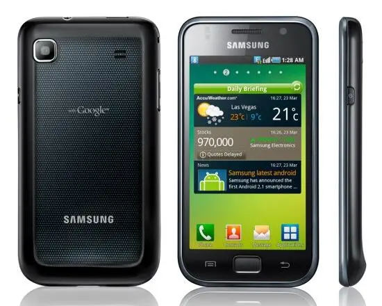 Впрочем несмотря на пластиковый корпус Galaxy S не выглядит дёшево он - фото 78