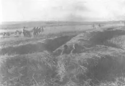 Линия обороны перед основными защитными сооружениями Вервольфа лето 1942 г - фото 13