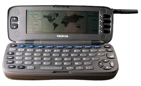 Nokia 9000 Communicator один из первых смартфонов Частью этой выплаты явились - фото 5